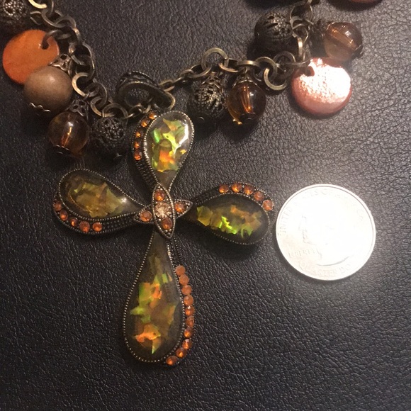 Antique Cross necklace - Picture 6 of 6